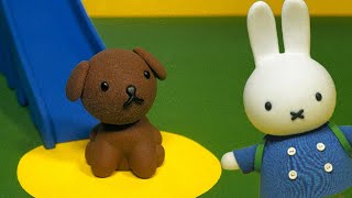 Puppy at the playground  Miffy and Friends  Classic Animated Show [upl. by Melisent]