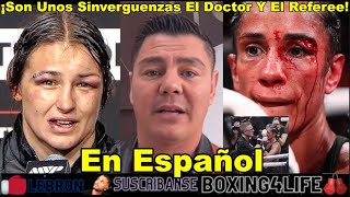 Jorge Travieso Arce ¡Le Robaron A Amanda Serrano Los Juezes Corruptos Ante La Tramposa Katie Taylor [upl. by Anhcar764]