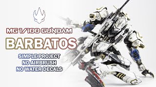 Custom BARBATOS MG 1100  No Airbrush [upl. by Rosaleen]