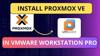 How to Install Proxmox VE In VMware Workstation Pro   vmwareworkstation proxmox [upl. by Henig371]