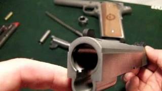 Coonan 357 Magnum Automatic disassembly and a look at the parts [upl. by Ayidah]