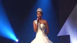 Le DISCOURS de MISS FRANCE 2014 à LElection de MISS NORMANDIE  COUTANCES  26092014  HD [upl. by Engis]