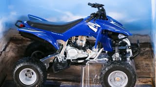 New Ray Toys Yamaha YFZ 450 RACE QUAD Unboxing and Detailed Walk Around [upl. by Einnalem]