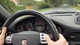 Porsche 911 997 Carrera 4S Cabrio 0100 kmh [upl. by Brass]