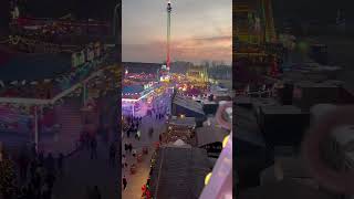 Christmas Market view from above is ✨MAGICAL✨ christmas christmasmarket germany europe holiday [upl. by Ailelc955]