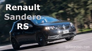 Renault Sandero RS a prueba por Autocosmoscom  Autocosmos [upl. by Emelin885]