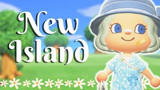 STARTING A NEW ACNH ISLAND  GRANDMA CORE SPRING CORE ISLAND  ACNH  ANIMAL CROSSING NEW HORIZONS [upl. by Nellaf]