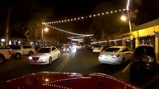 Driving Old Town Scottsdale AZ Nightlife [upl. by Leay837]