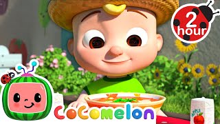 JJ Makes A Harvest Stew  CoComelon Nursery Rhymes amp Kids Songs [upl. by Kleinstein]