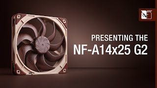 Introducing the Noctua NFA14x25 G2 140mm fan [upl. by Kcirddes]