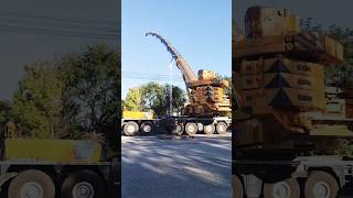 Xcmg XCA600 Mobile Crane  lifting Generator Heavy lifting Equipments shorts viral [upl. by Bui282]