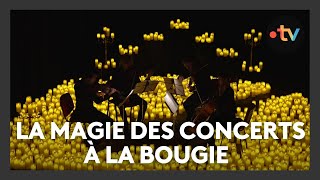 Musique  la magie des concerts à la bougie [upl. by Doe]