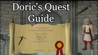 OSRS Dorics Quest Guide [upl. by Retsek]