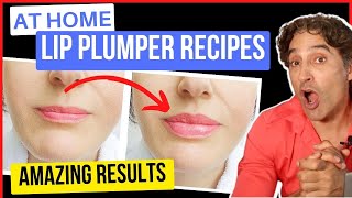 💋 NATURAL LIP PLUMPING 💋 MAKE YOUR OWN LIP PLUMPER [upl. by Bull]