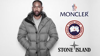 Monthly Designer Collection Video Ft Moncler Canada Goose Stone Island [upl. by Kila]