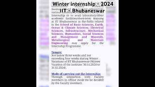 Winter internship  2024 [upl. by Noirod]