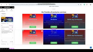 part2  Our Services  Wordpress  Elementor [upl. by Kiel]