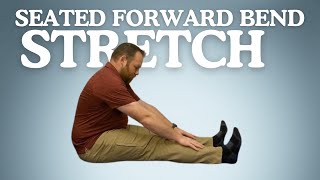 How to Perform the Seated Forward Bend Stretch Your Hamstrings Lower Back and Calves Safely [upl. by Yllib]