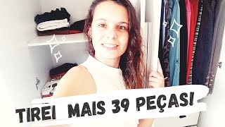 TOUR guarda roupa minimalista e desapego PARTE 2 [upl. by Aicilra]