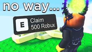 I Tested FREE ROBUX Myths in Roblox [upl. by Einahpets705]