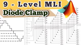 9Level Diode Clamp Multilevel Inverter DCMLI  MATLAB Simulation [upl. by Xed]