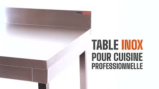 Table Inox ProInox [upl. by Liza]