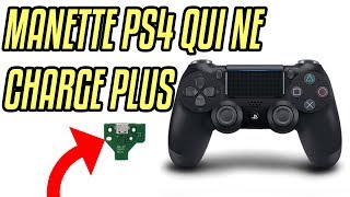 TUTO REPARER UNE MANETTE PS4 QUI NE CHARGE PLUS [upl. by Perron]