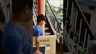 Making solar energy at home shorts project trending [upl. by Jessi498]