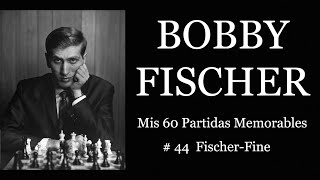 Bobby Fischer  Mis 60 partidas memorables  44 Electroshock [upl. by Amleht315]