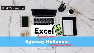 excel eğitim 11  eğersay kullanımı [upl. by Llenyl]