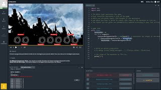 Programmation mais avec des visuels  Codingame [upl. by Einalem]