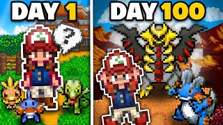 I Played 100 Days In POKEMON Stardew Valley [upl. by Lat]