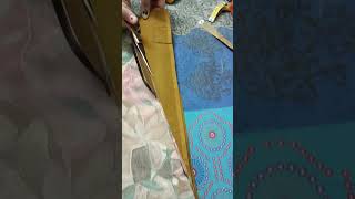 Sleeve cutting aur lining ki cutting ✂️✂️fashion BBN boutique shortsvideo [upl. by Katlin]