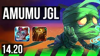 AMUMU vs MASTER YI JGL  5417  EUW Emerald  1420 [upl. by Muns]