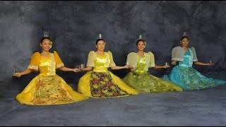 Binasuan Philippine Folk Dance  Dance Tutorial  Step by Step  Rural Dances of Luzon [upl. by Ekaterina]