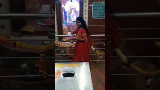 Nauvari saree Navratri video 2024 Tulja Bhavani live darshan [upl. by Nettie373]