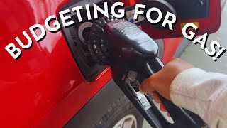 How to BUDGET for GAS when you’re NEW TO BUDGETING [upl. by Dardani492]