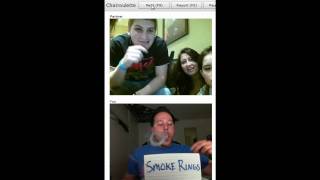 Chatroulette Reactions Smoke Rings 1 [upl. by Dre]