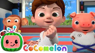 Taekwondo Song  CoComelon Furry Friends  Animals for Kids [upl. by Dorehs]