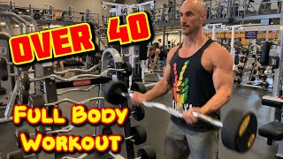 The BEST Full Body Workout For Men Over 40 HIGH VOLUME 5x Per Week Why When How [upl. by Scrivenor860]