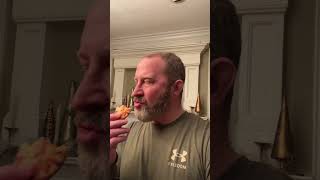 15 Second Frozen Pizza Review in 20 seconds  digiorno Frozen Square Cheese [upl. by Lj983]