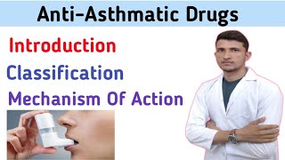 AntiAsthmatic Drugs  Classification  MOA  Pharmacology 6th Semester [upl. by Yntirb]