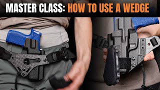 WEDGE USE MASTER CLASS  PHLster Holsters [upl. by Ayr609]