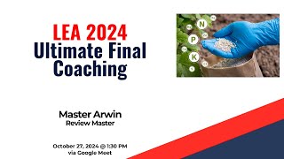 Ultimate Final Coaching for LEA 2024 Board Exam Tips and Different Calculations [upl. by Particia]