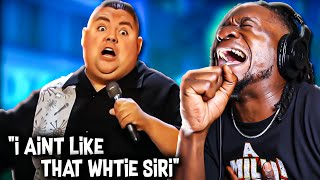 BLACK GUY REACTS TO quotBlack Siriquot Gabriel Iglesias REACTION [upl. by Huntlee]