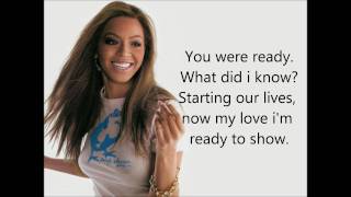 Beyonce Disappear Lyrics [upl. by Norrej]