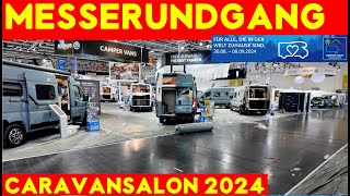 Caravan Salon 2024 Großer Messerundgang [upl. by Cilka]