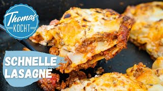 Lasagne Rezept ohne Bechamel  einfach und lecker [upl. by Haorbed241]