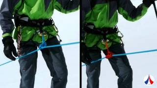 Alpinisme techniques et sécurité sur un glacier  How to cross glaciers safely [upl. by Nnylsoj]