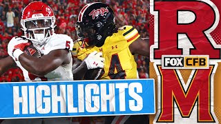 Rutgers Scarlet Knights vs Maryland Terrapins Highlights  FOX College Football [upl. by Delwyn]